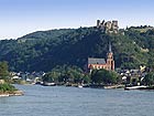 Oberwesel am Rhein, Mittelrhein, mit Schnburg und Liebfrauenkirche,  2005 WHO