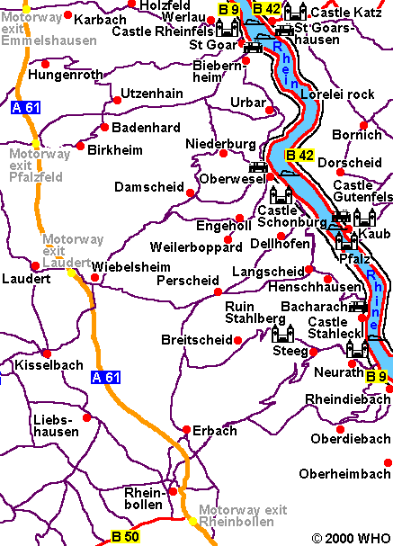 Landkarte st-goar-bacharach-437-11,  2000 WHO